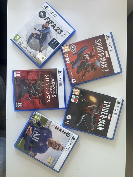PlayStation 5 FAT - 825GB  + Jogos - Com caixa original
