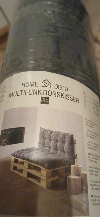 Wielofunkcyjna poduszka 2 sztuki .Na balkon,taras do mebli z palet