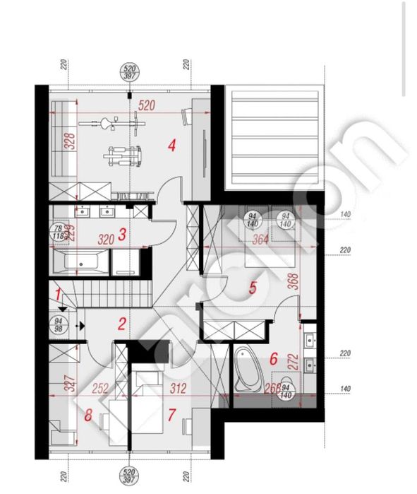 DOM kolo Olecka na sprzedaz 129m2 + garaz - SEDRANKI