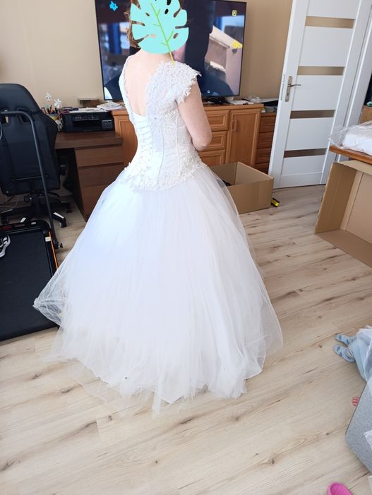 Suknia ślubna księżniczka