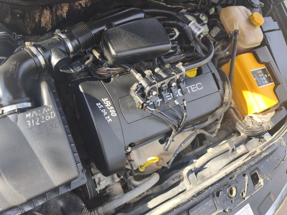 Opel astra h 1.6 газ бензин