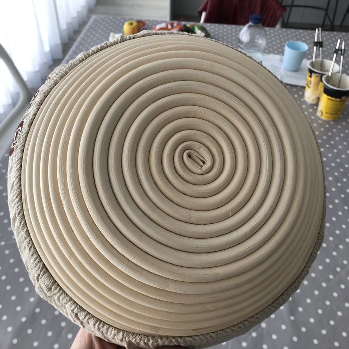 Cesto palha para pão