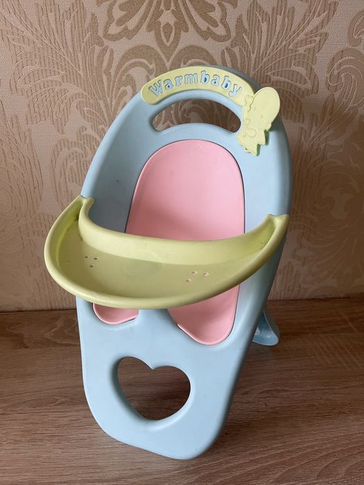 ляльковий стілець для годування ляльки пупса