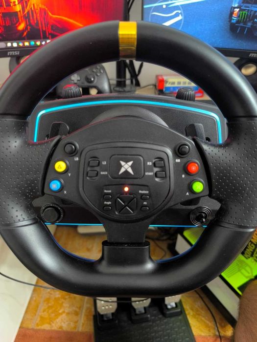 Volante Gaming 1080° + 3 Pedais + Caixa Manual – DOYO R808