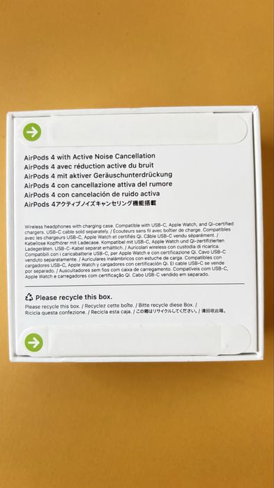 Air pods 4 com noise cancellation