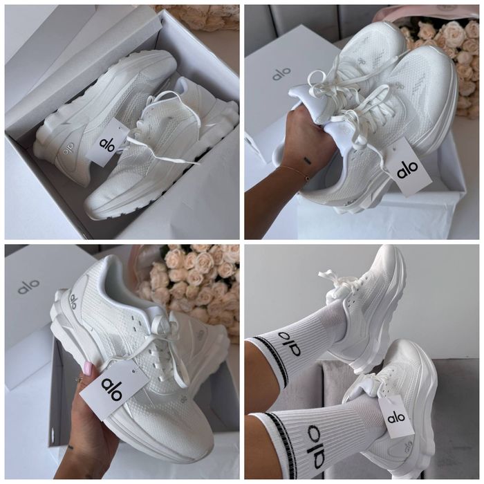 р36-45 Кросівки Alo Yoga Runner White Black Pink Blue Burgundy