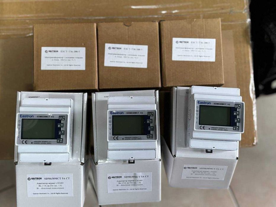 Лічильник електроенергії Eastron SDM630MCT 5A CT  V2 трифазний RS485 Modbus