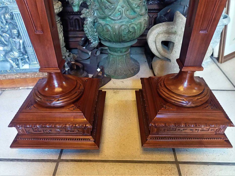 Par Colunas Mogno Cuba Século XIX