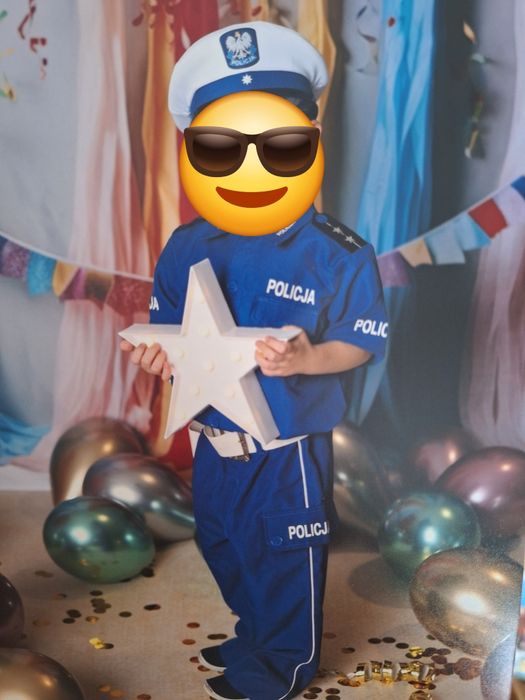 Strój policjanta dziecięcy