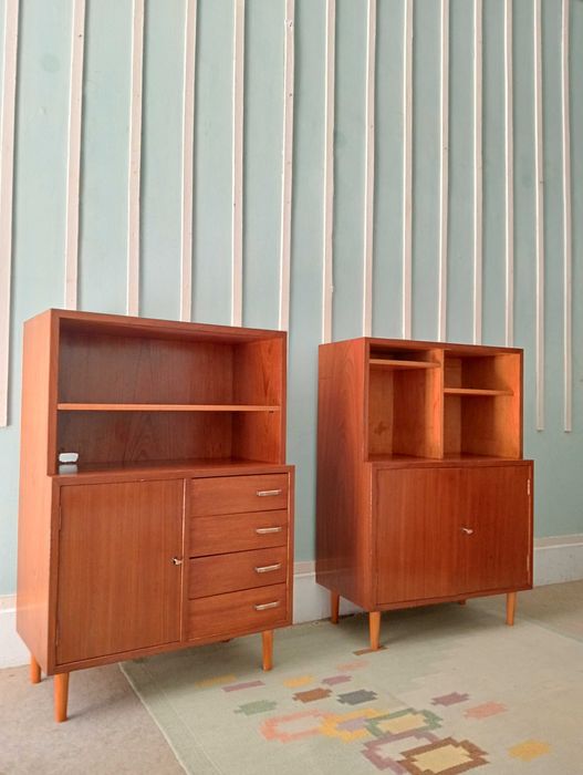 Par de estantes Vintage