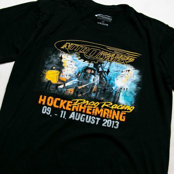 Drag Racing t-shirt M/L  doubleprint