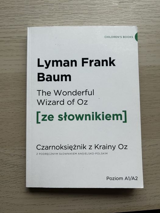 Książka „The wonderful wizard of Oz”