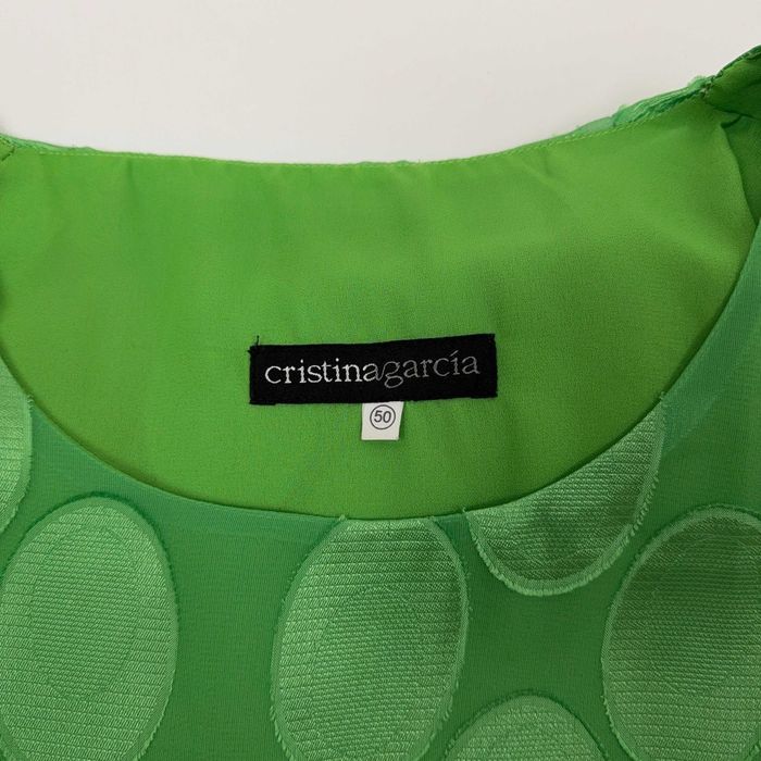 Blusa Cristina Garcia Sem Mangas Verde L