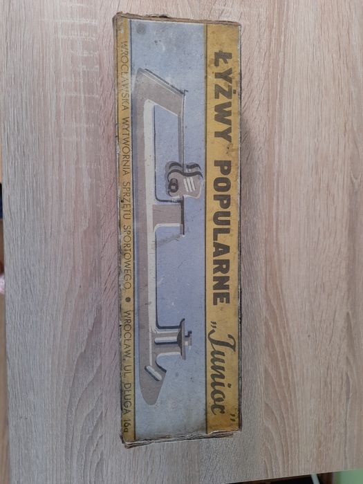 Łyżwy kolekcjonerskie, doczepianie do butów Junior, PRL