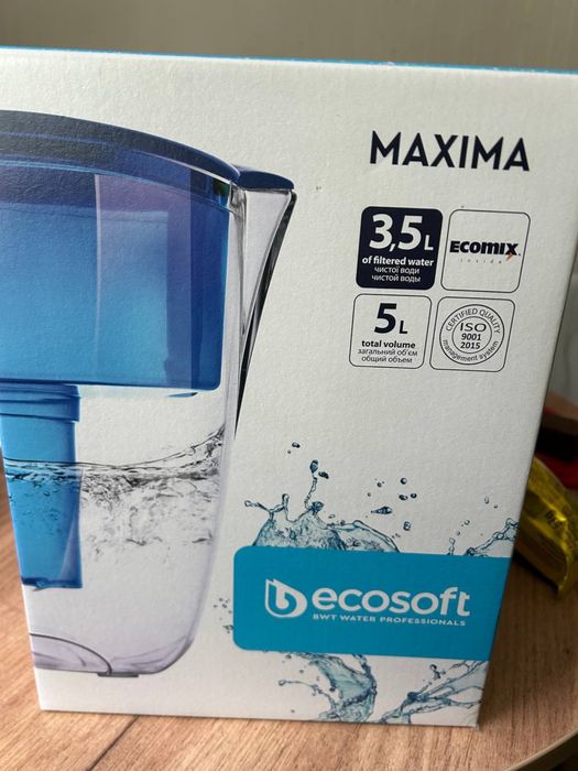 Фільтр-глечик Ecosoft Maxima 5л