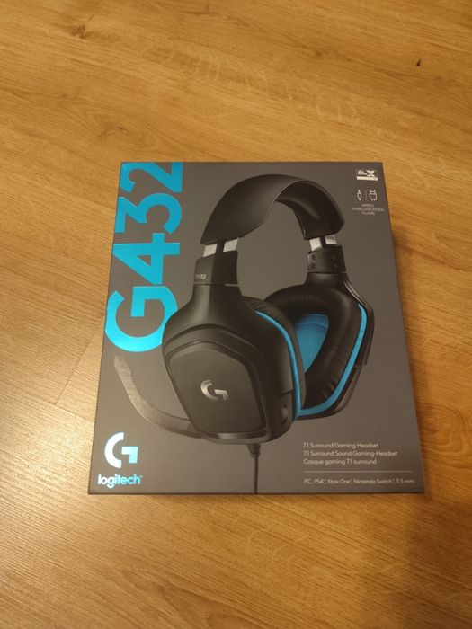Logitech G432 sluchawki gamingowe