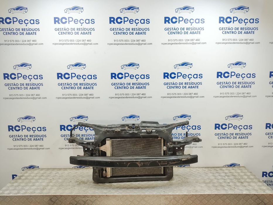 Frente Fibra Completa Radiador Termoventilador Reforço Seat Ibiza 6L