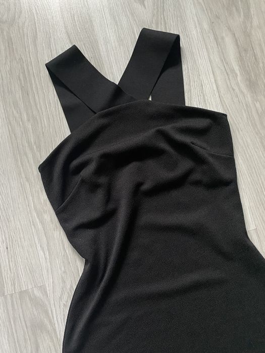 Mała czarna sukienka ołówkowa tuba River Island S/36/8 wesele chrzest