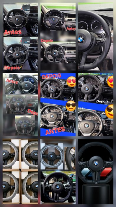 Volantes Premium Bmw com Airbag – Inclui Instalação
