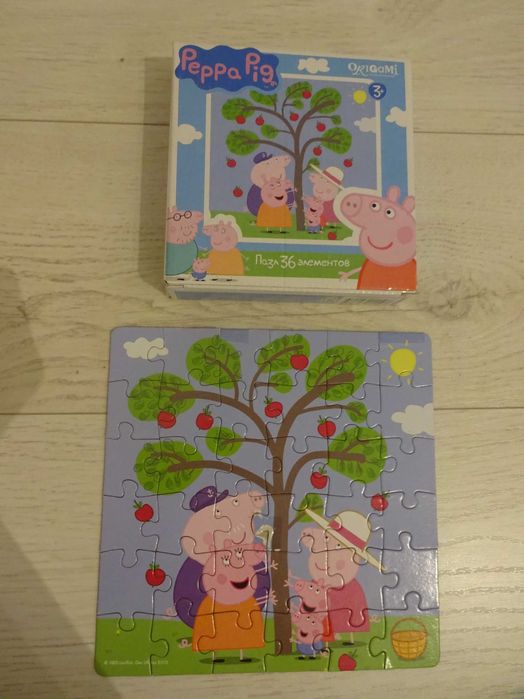 Puzzle Świnka Peppa