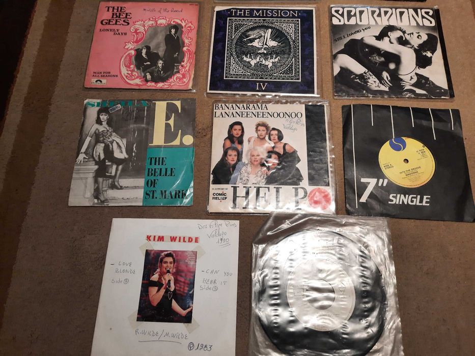 discos de vinil 45 + varios antigos