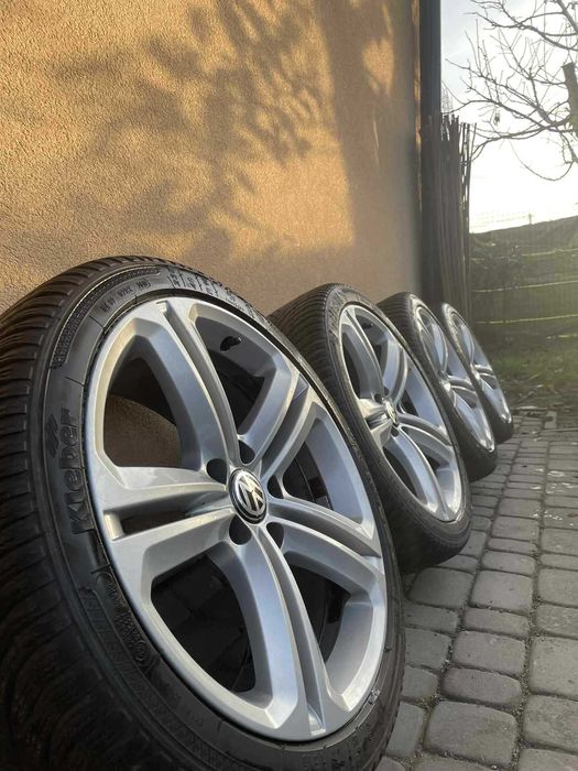 Koła, Felgi aluminiowe 5x112 18' 235/40  Volkswagen CC R-LINE jak nowe
