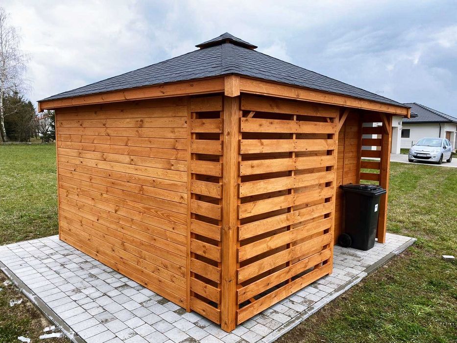 Domek narzędziowy Zeus 3m x 3m Altanka drewniana Domek - PRODUCENT