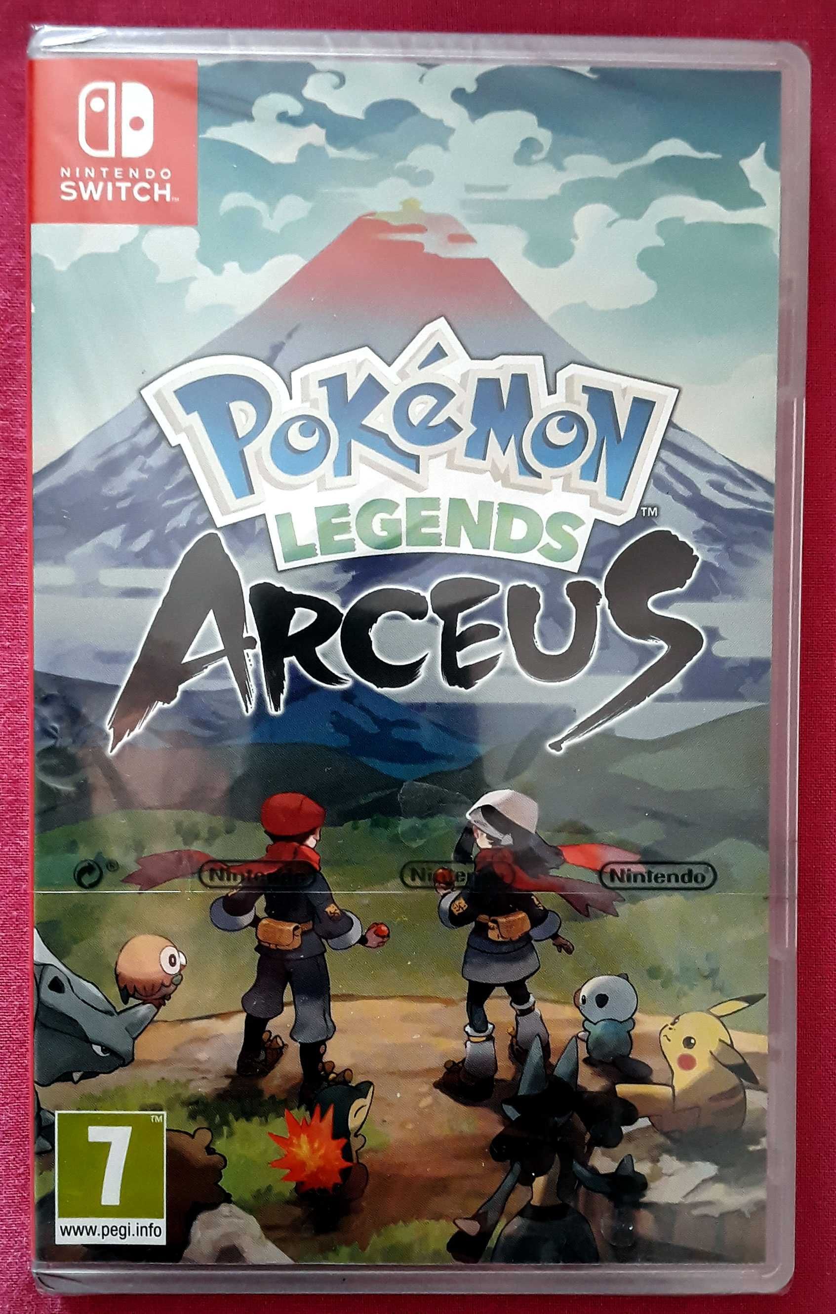 Pokémon Legends: Arceus, Jogos para a Nintendo Switch