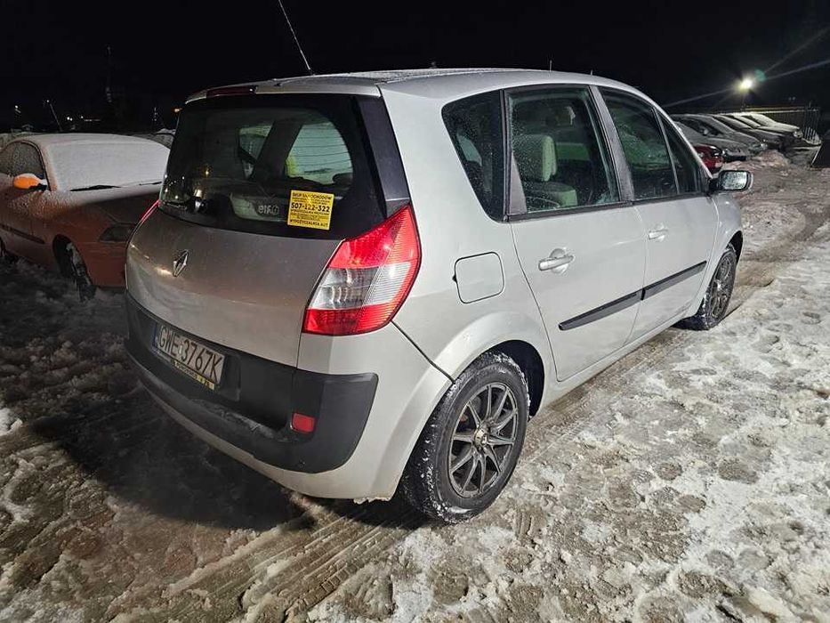 Renault Scenic 2006r/1.6benzyna/112KM/opłaty na długo/opony zimowe