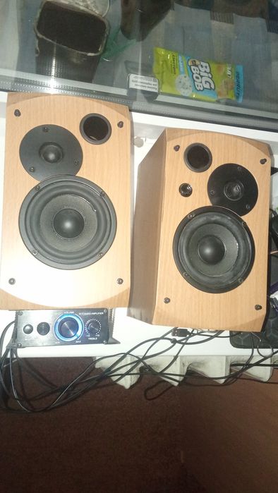 Колонки рабочие.Усилитель.