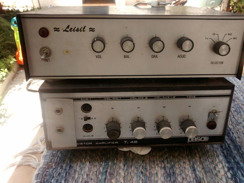 Altifalante,alarme. Amplificadores