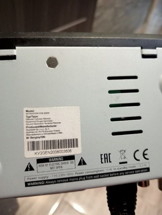 Telewizor Sony Bravia z dekoderem