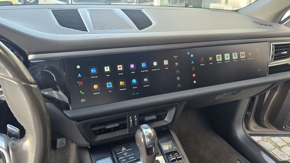 Rádio Porsche Macan 8/128GB Ecrã Duplo (Novo)