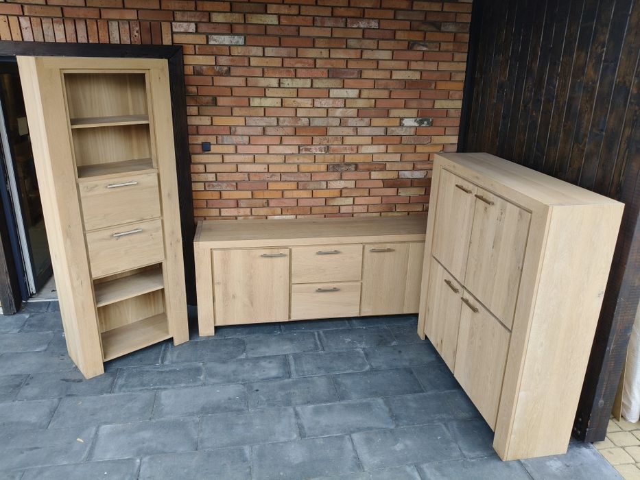 Zestaw mebli dębowych / meble holenderskie