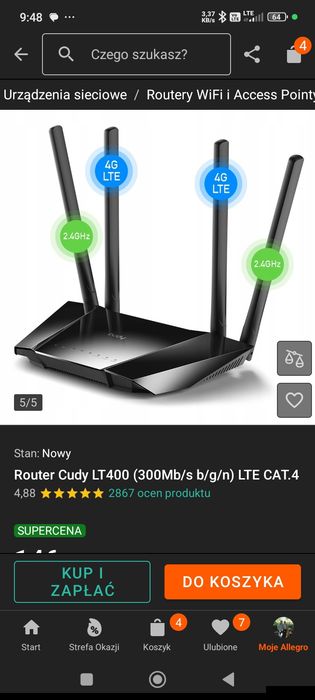 Router wifi używany