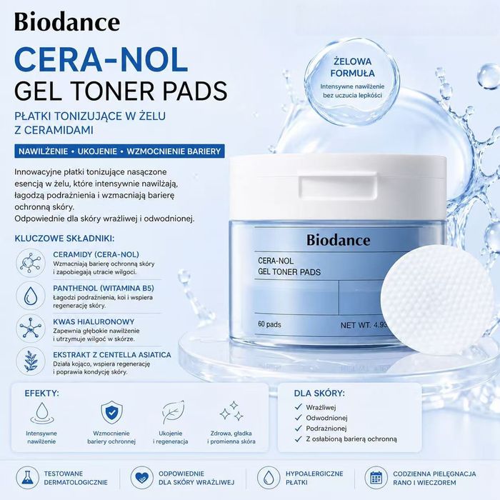 Biodance płatki tonizujące