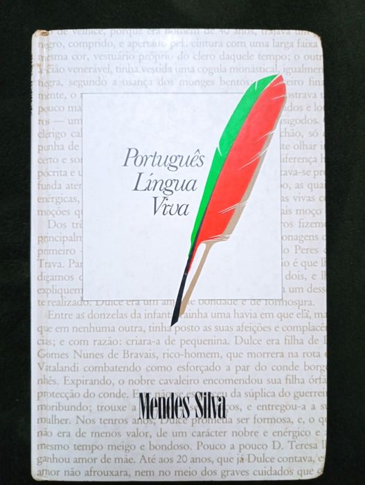 Livro Português Língua Viva, de Mendes Silva	1985 Círculo de Leitores