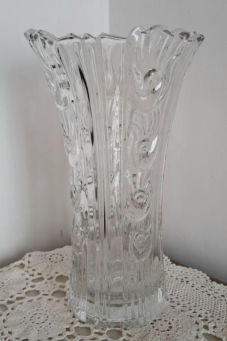 Jarra antiga em cristal lapidado