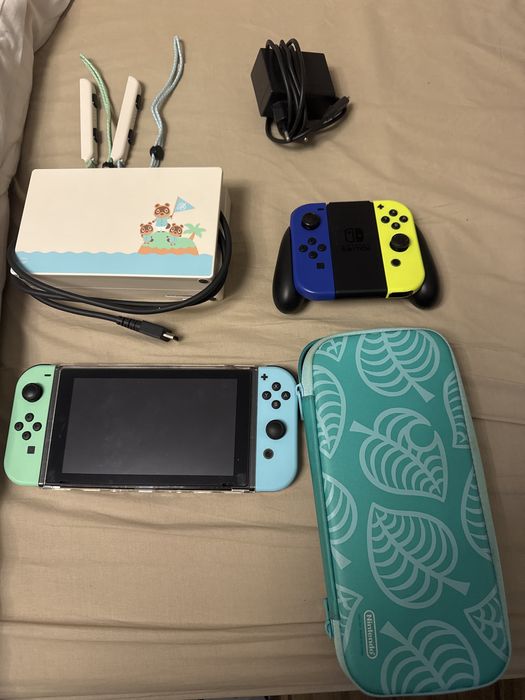 Nintendo Switch 1 edição limitada( Animal crossing new horizons)