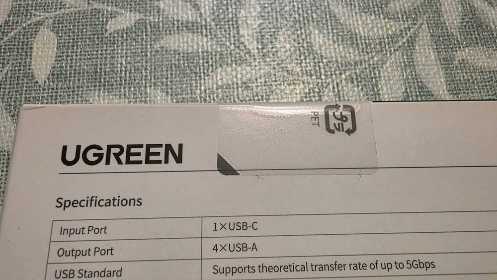 UGREEN Hub USB C com 4 Portas