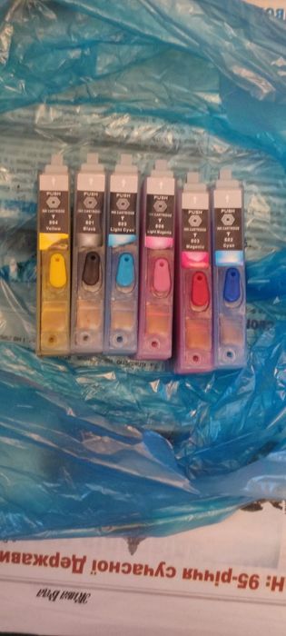 Кольоровий струменевий принтер, сканер, ксерокс 3/1 HP Smart tank 580