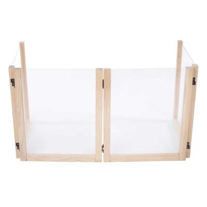 Wybieg domowy dla małych zwierząt Tiaki - drewno/pleksi