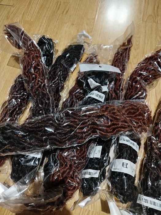 nowe włosy syntetyczne styl gypsy locs