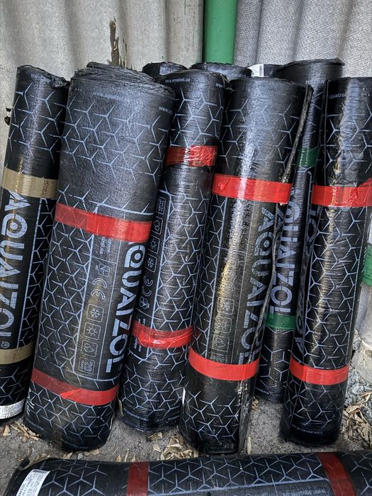 Рубероид разным метражом