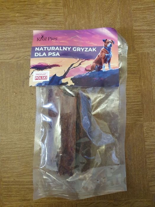 Gryzaki dla psów Paski mięsne 100% DZIK 100g