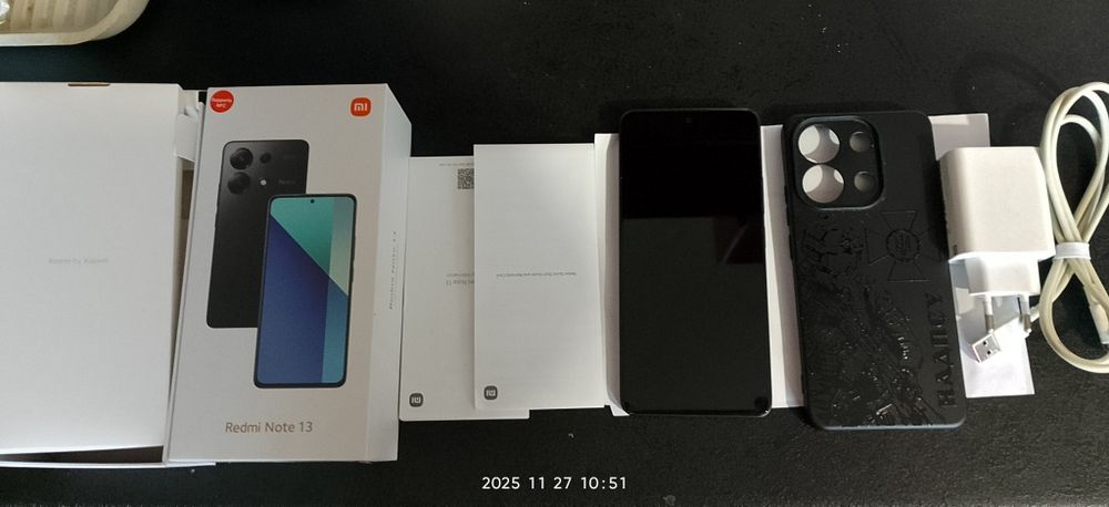 Redmi Note 13 Midnight Black 8GB RAM 256 GB ROM