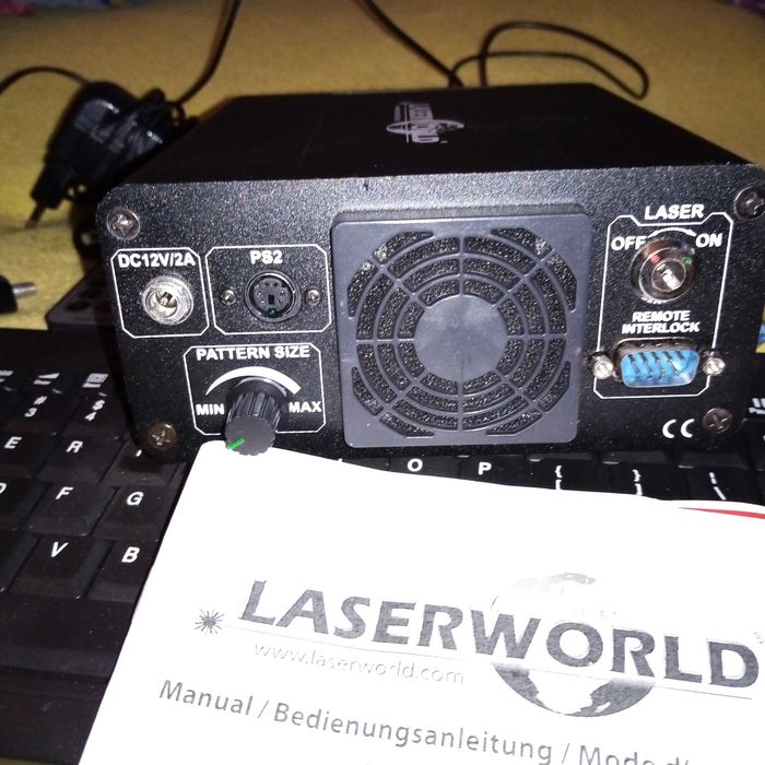LaserWorld EL-200KeyTex z klawiaturą