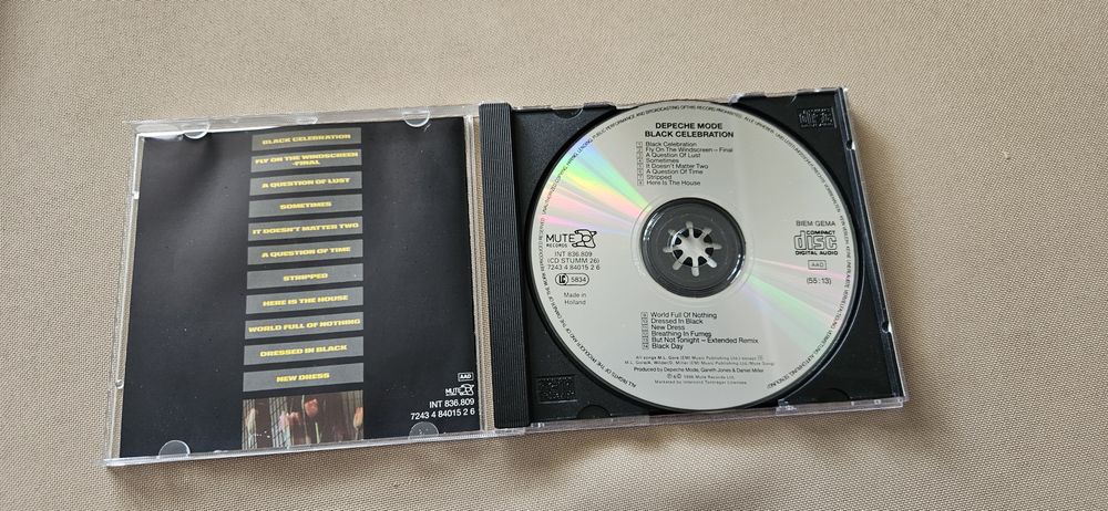 Depeche Mode - Black Celebration.
