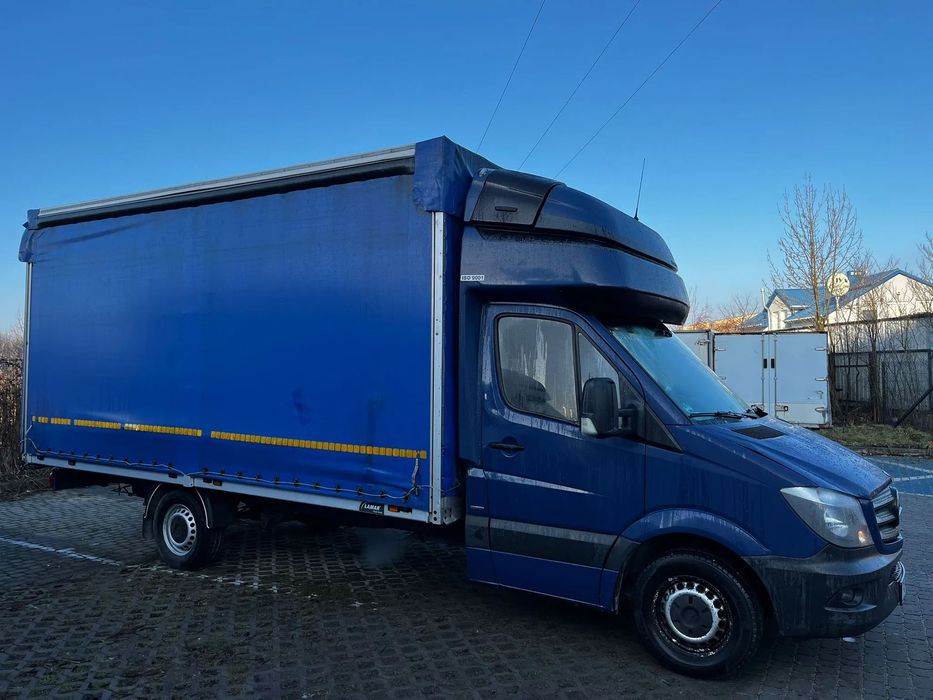 Mercedes-Benz Sprinter  318 CDI firanka 10ep sypialnia, świetny stan 2014r