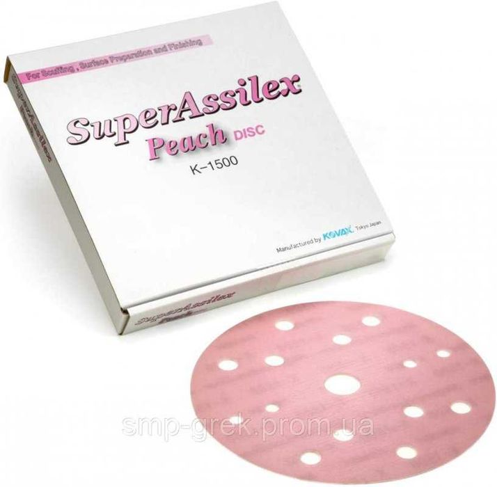 Kovax super Assilex К360 - K3000 круги шліфувальні 152 мм